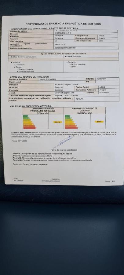 Apartamento Lucero Dos Catedrales Zaragoza